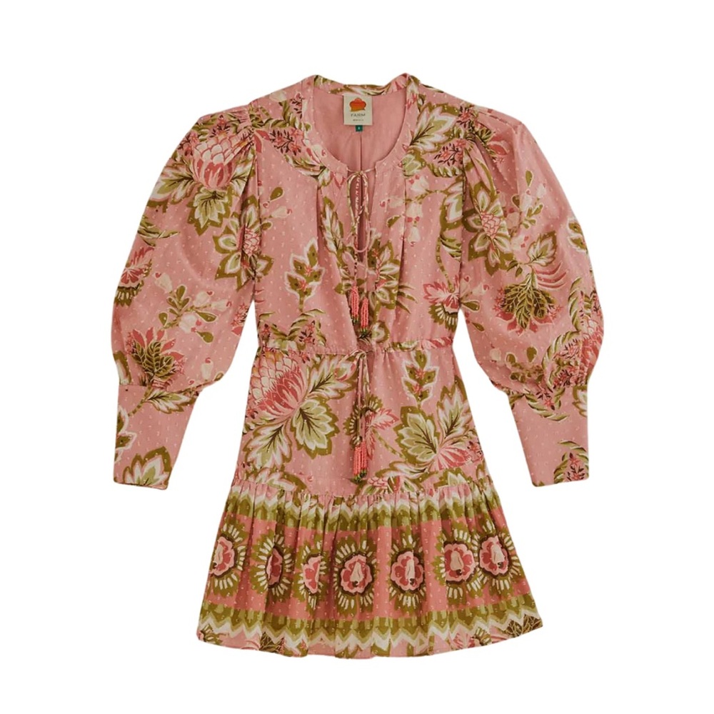 Pink Floral Dress